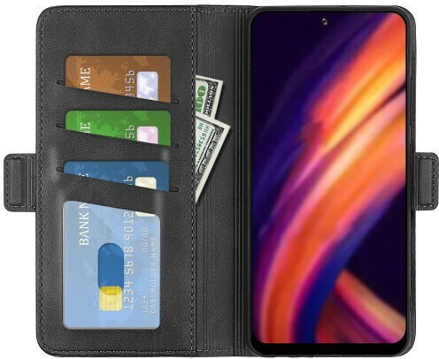 Θήκη Wallet Double Buckle Motorola Moto Edge X30 Edge X30 Pro Edge 30 Pro Black