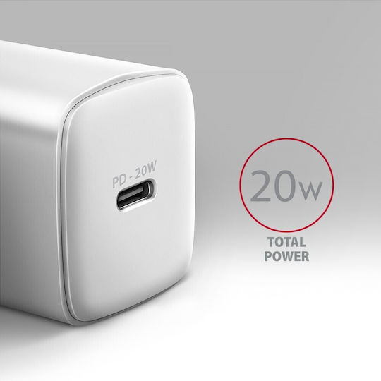38w Pd20w + Qc3.0 Usb Auto-Ladegerät mit Usb zu Typ-c Datenkabel, Länge: 1m(weiß)