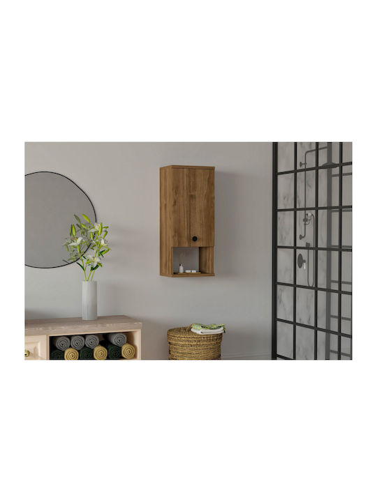 Ντουλάπι Τοίχου Mis Walnut 30x21.8x71εκ.