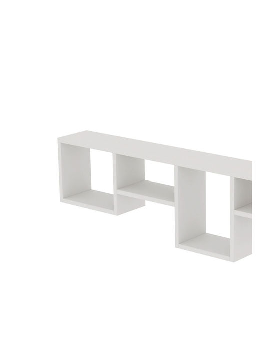 Ράφι Τοίχου Amanos White 120x17x32εκ.
