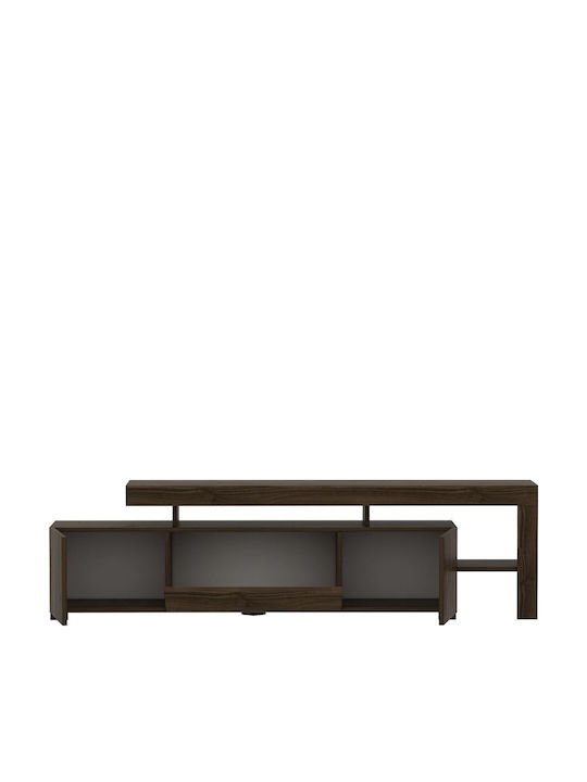 Έπιπλο Τηλεόρασης Καρυδί Μ192xΠ37xΥ53cm