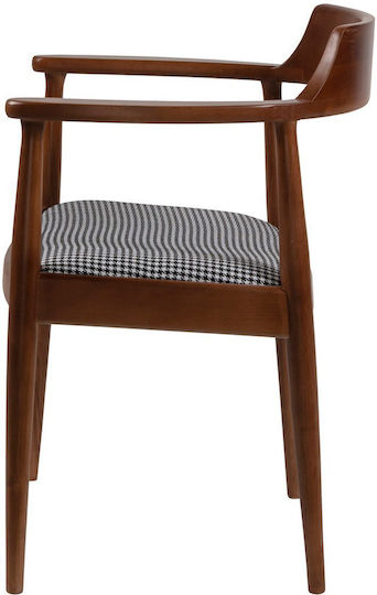 Albero Dining Room Wooden Chair Multi 62x44x80cm