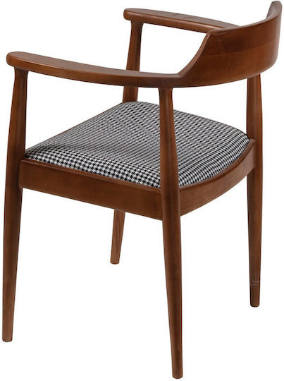 Albero Dining Room Wooden Chair Multi 62x44x80cm