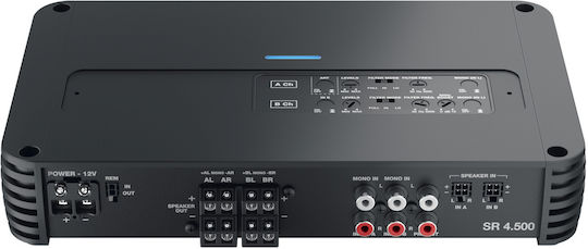 Audison Ενισχυτής Αυτοκινήτου Sr 4.500 5 Καναλιών