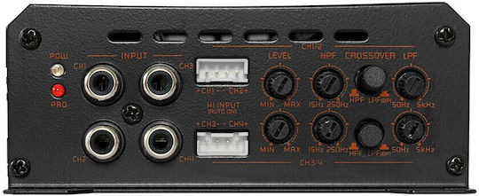 Gas Audio Power Ενισχυτής Αυτοκινήτου TFP 500.1 24V 1 Καναλιού (Κλάση D)