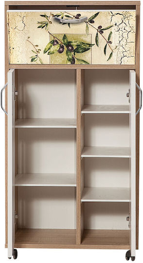 Мебели за съхранение Kiler дървен Multi 60x36x116см