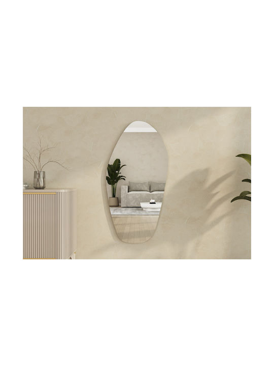 Καθρέπτης Τοίχου Bella 116sam1214 60x2,2x120cm Black Hanah Home Mdf