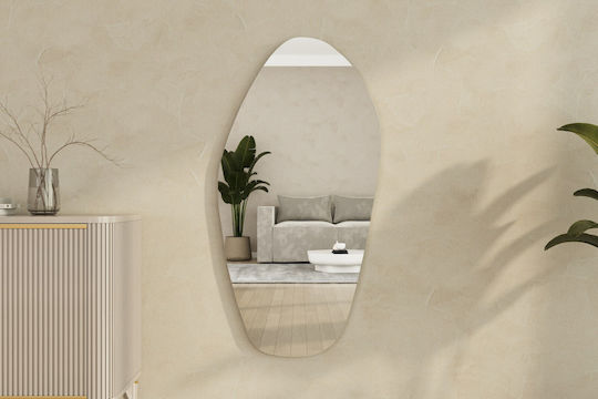 Огледало за стена Bella 116sam1214 60x2.2x120см Черно Hanah Home MDF