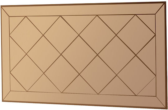 Zeora Wandspiegel 116sam1165 60x2,2x120cm Bronze Hanah Home MDF