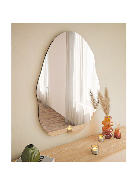 Καθρέπτης Τοίχου Ohho 116sam1102 60x2,2x85cm Black Hanah Home Mdf
