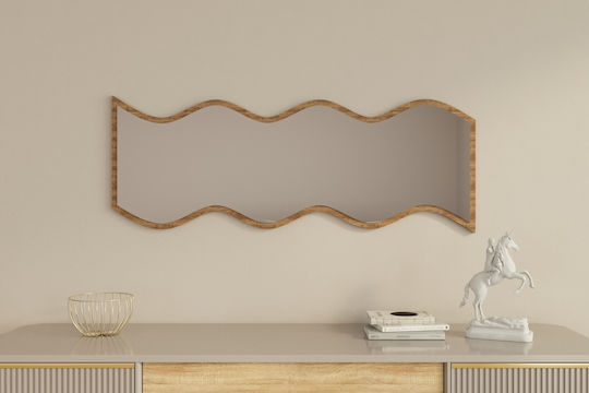 Огледало за стена Safi 116sam1201 40x2.2x120см Орех Hanah Home MDF