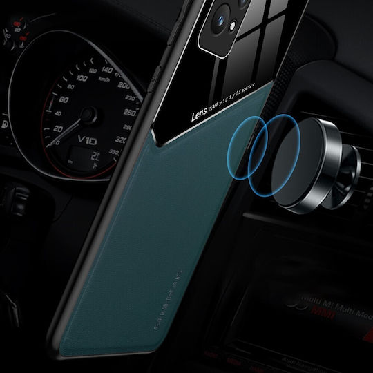 Magnetic Back Cover Δερματίνης Πράσινο (Realme GT2 Pro)