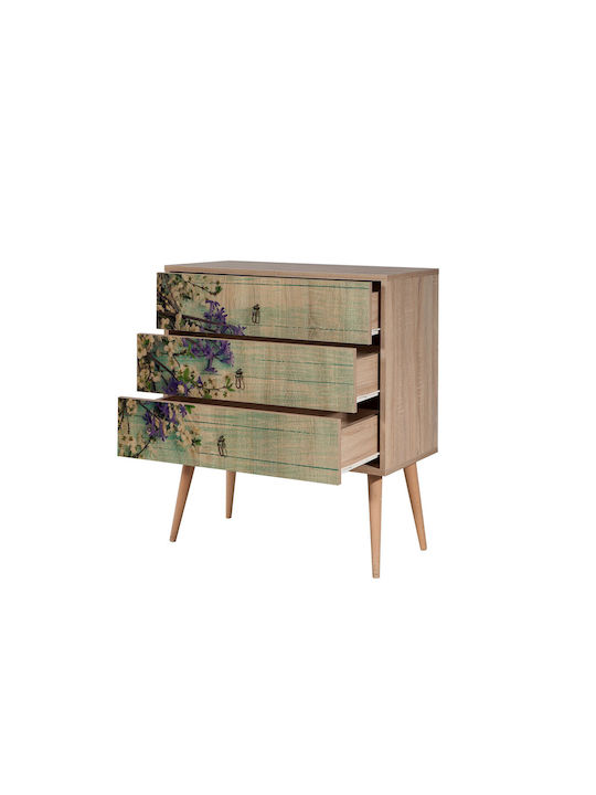 Comoda pentru Dormitor Trio Multi 80x40x90buc