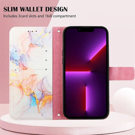 Pattern Wallet Δερματίνης Πολύχρωμο (Vivo V21 5G)
