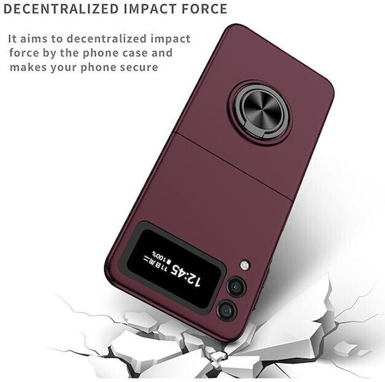 Back Cover Plastic Burgundy (Galaxy Z Flip3)