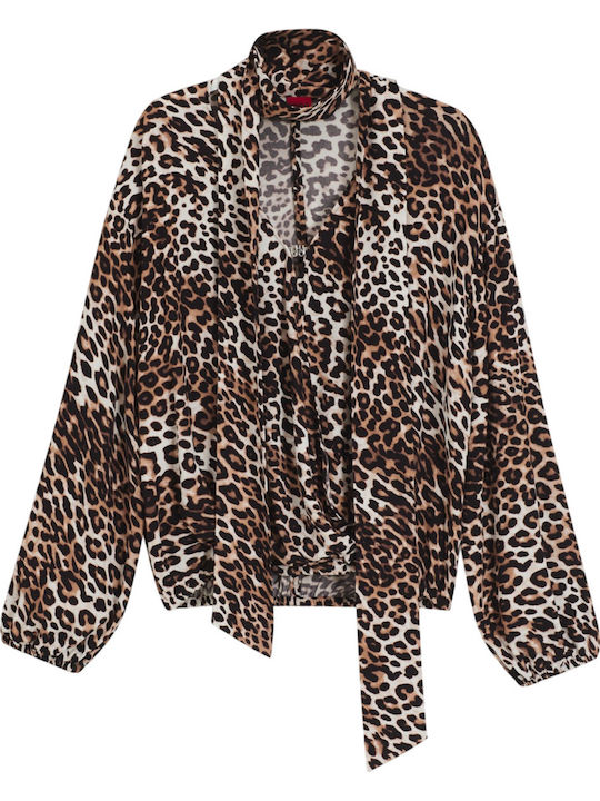 Cunea1 Women's Blouse Brown