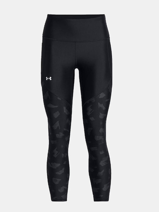 Panel Ankle Training Women's Cropped Leggings High Waist Black
