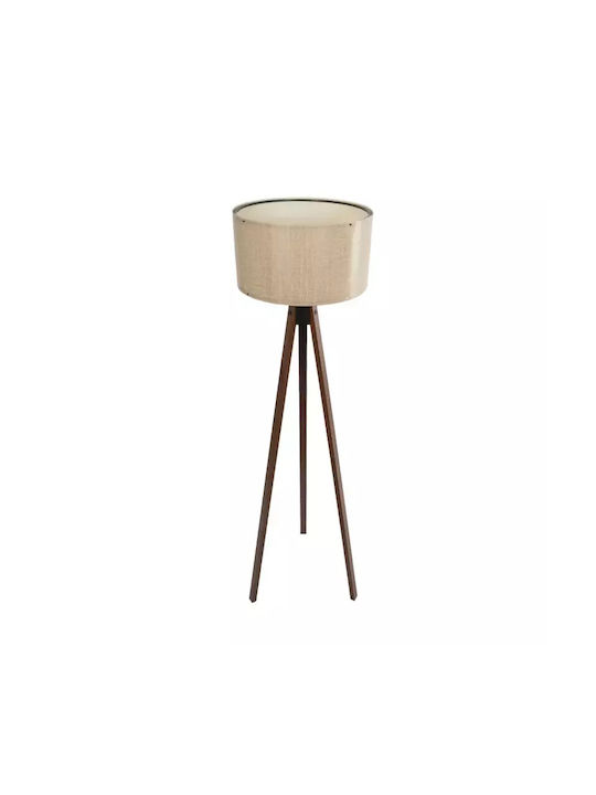 GloboStar Saga Floor Lamp H140xW38cm. with Socket for Bulb E27 Beige