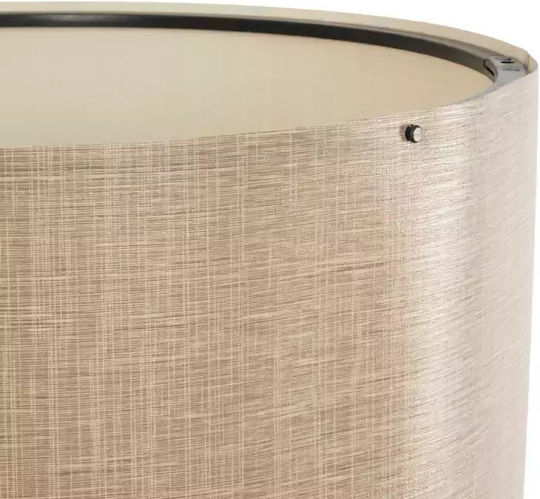 GloboStar Saga Stehleuchte H140xB38cm. mit Fassung für Lampe E27 Beige