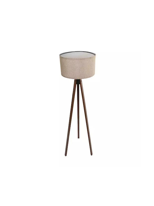 GloboStar Saga Floor Lamp H140xW38cm. with Socket for Bulb E27 Beige