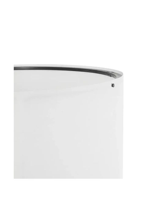 GloboStar Saga Floor Lamp H140xW38cm. with Socket for Bulb E27 White