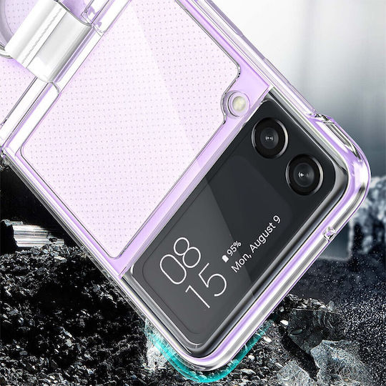 Light Umschlag Rückseite Kunststoff Lila (Galaxy Z Flip3 5G)