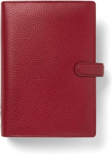 Organiser Filofax Finsbury Scarlet Leather Personal Red