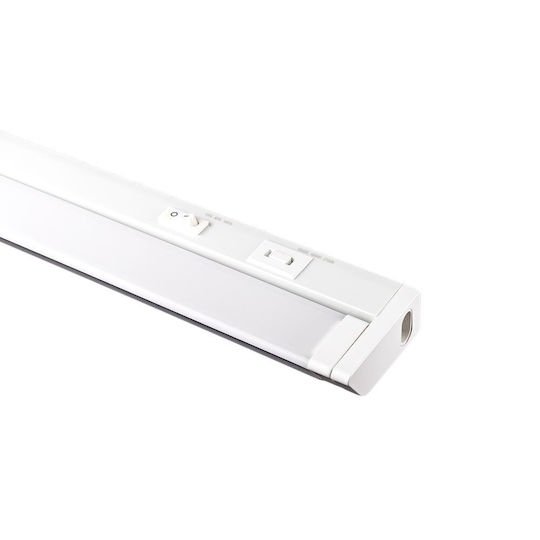 Modee Lighting Φωτιστικό Πάγκου Κουζίνας LED 14W mit Schalter und Steckdose