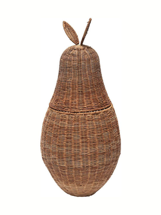 Polihome Tall Καλάθι Αποθήκευσης Rattan 31cm