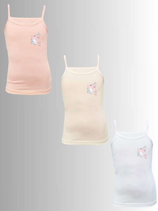 Onurel Set of Kids' Undershirts Multicolored 3pcs