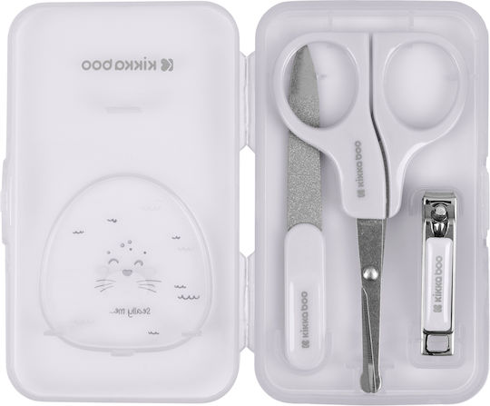 Kikka Boo Baby Nail Care Set Seally Me White 1pcs