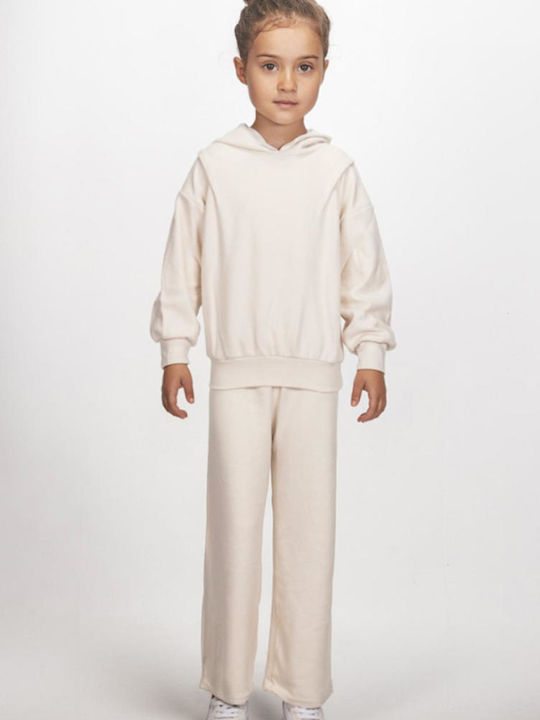 Kids' Set with Pants Winter 2pcs Ecru