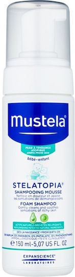 Mustela Stelatopia за Атопична Кожа 150ml с Помпа