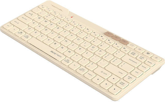 A4Tech FBK26C Wireless Само клавиатура Кирилски Cafe Latte