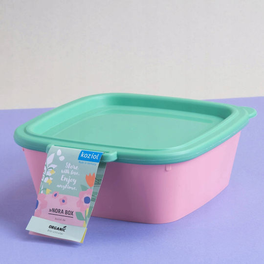 Koziol Plastic Lunch Box Pink 750ml