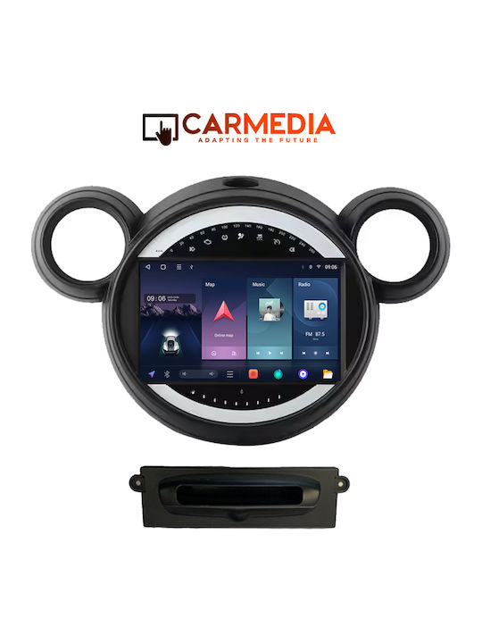 Carmedia Car Audio System for Mini Countryman / Paceman / Cooper 2010-2016 (Bluetooth/USB/WiFi/GPS/Apple-Carplay/Android-Auto) with Touch Screen 9"
