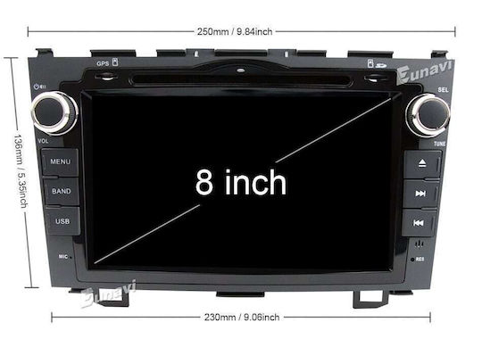 Ηχοσύστημα Αυτοκινήτου 2DIN (Bluetooth/USB/WiFi/GPS/Apple-Carplay/Android-Auto/CD)