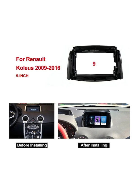 9-inch Navigation Frame Idealstore Wiring Canbus Module Compatible Renault Koleos 2008-2016 Abs Material Type Mp3 Radio Mp5 Player 2din Android 9-inch 7-inch Tesla Style Screen 12v 2+32g