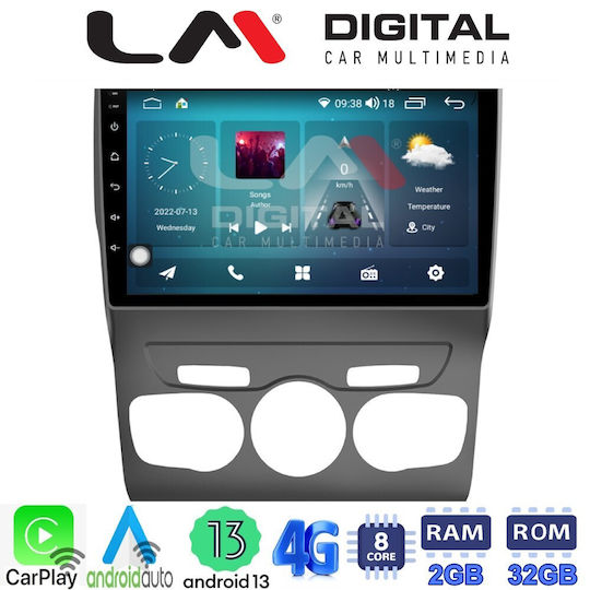 LM Digital Ηχοσύστημα Αυτοκινήτου για Citroen C4 / DS4 2011-2019 (Bluetooth/USB/WiFi/GPS/Apple-Carplay/Android-Auto) με Οθόνη 10"