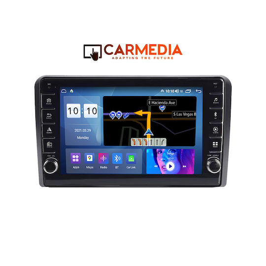 Carmedia Ηχοσύστημα Αυτοκινήτου για Hyundai H-1 2007 (Bluetooth/USB/WiFi/GPS/Apple-Carplay/Android-Auto) με Οθόνη Αφής 9"