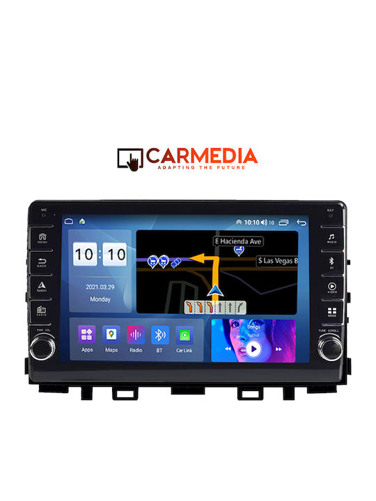 Carmedia Car Audio System for Kia Rio / Stonic 2017 (Bluetooth/USB/WiFi/GPS/Apple-Carplay/Android-Auto) with Touch Screen 9"