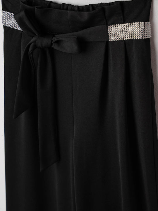 Kinder-Set mit Hose Winter 2Stück Black