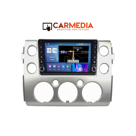 Carmedia Car Audio System for Toyota FJ 2007-2013 (Bluetooth/USB/WiFi/GPS/Apple-Carplay/Android-Auto) with Touch Screen 9"