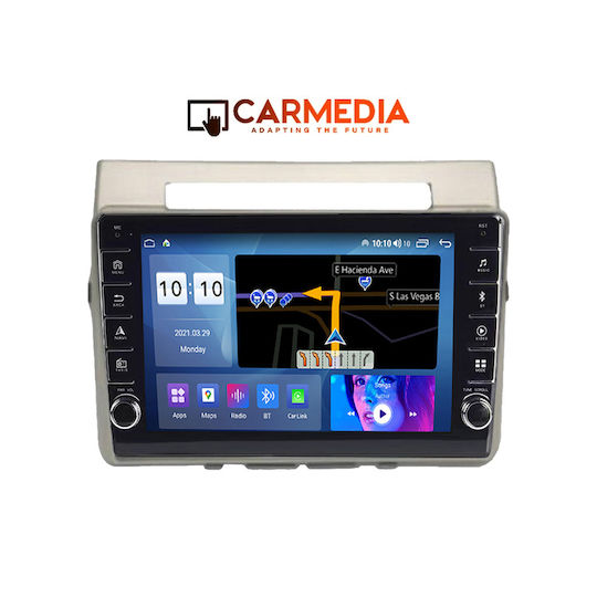Carmedia Ηχοσύστημα Αυτοκινήτου για Toyota Corolla Verso 2004-2009 (Bluetooth/USB/WiFi/GPS/Apple-Carplay/Android-Auto) με Οθόνη Αφής 9"