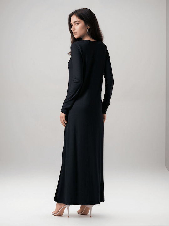 Rochie Maxi Antracit