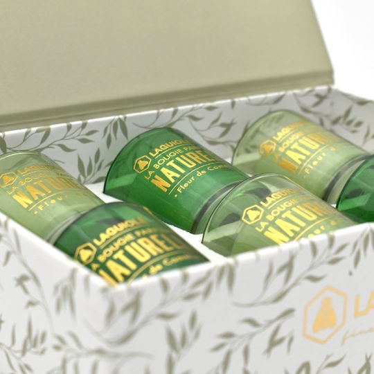 Lou Laguiole Aromatisches Kerze in Gefäß Beiges 60gr 6 Stück