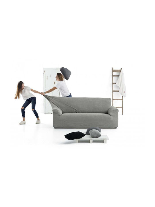 Sofazip Elastic Cover for Two Seater Sofa Ivory 180εκ. 1pcs SZPTBEJ
