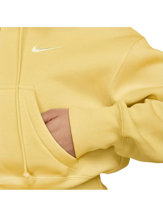 mustard yellow nike sweatshirt