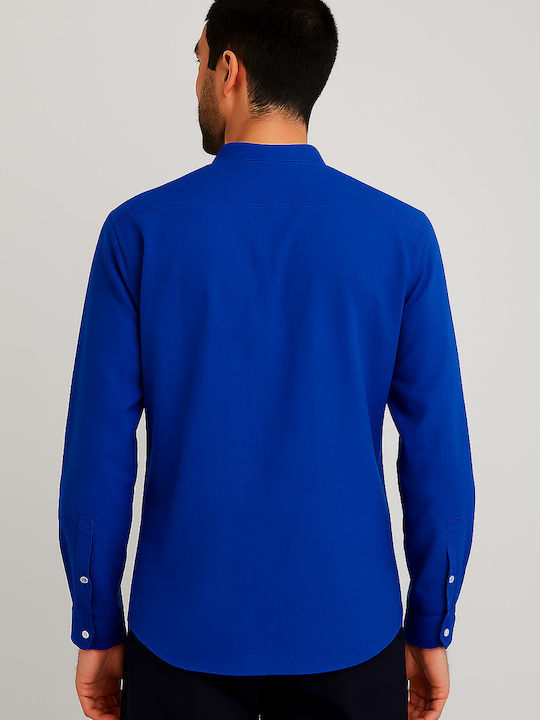 Langärmlig Hemd Blue.