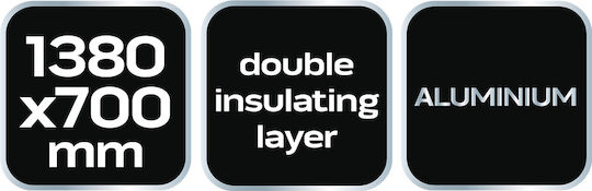 Neo Tools Internal Car Windshield Sunshade 138x70cm